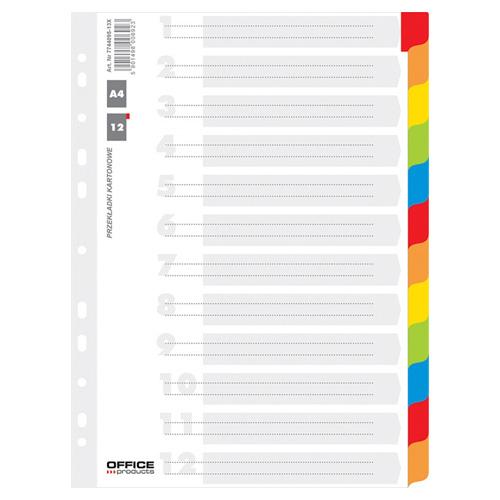 PBS Разделник, 12 Бои , А4, Картонски , 21071211-99