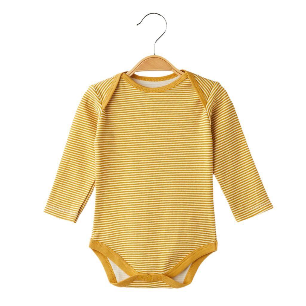 Боди на Долги Ракави со Линии