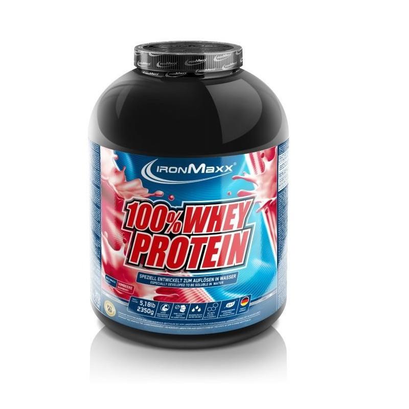 IRONMAXX 100% Whey Протеин - малина 2,350g