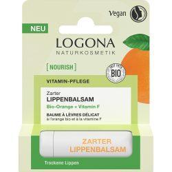 LOGONA Нежен балсам за усни со органски портокал 4,6g