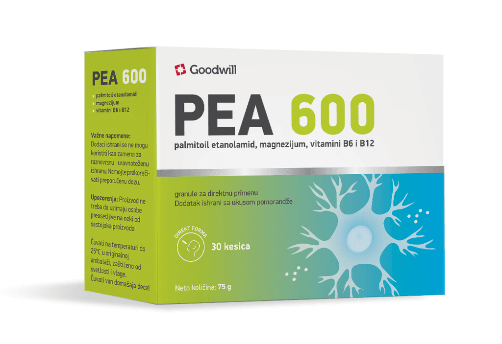 Goodwill Pharma PEA 600 complex Кесички, 30
