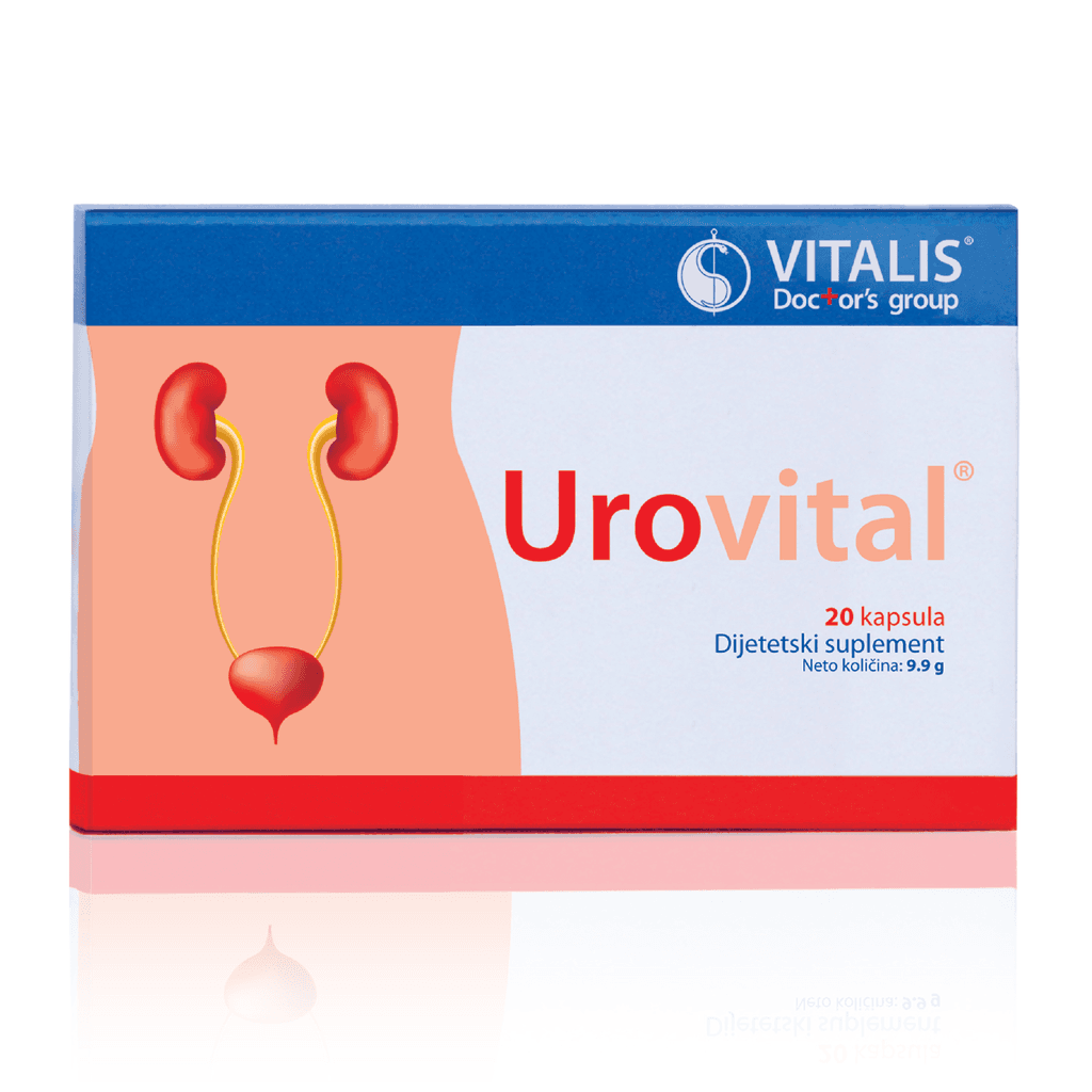 Vitalis Urovital Капсули, 20