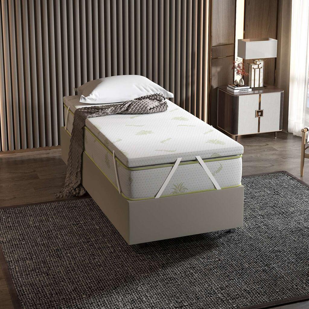 Душек Hanah Home Aloevera, 90x200 см, бел