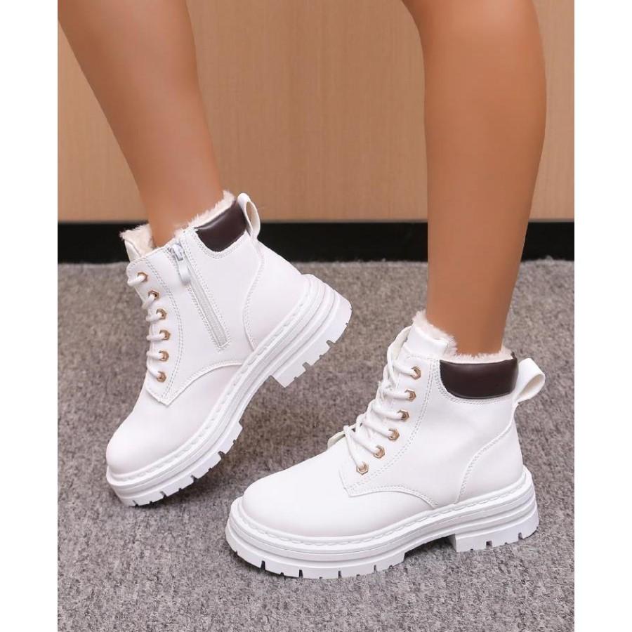 SEA SHOES Женски чизми, бели