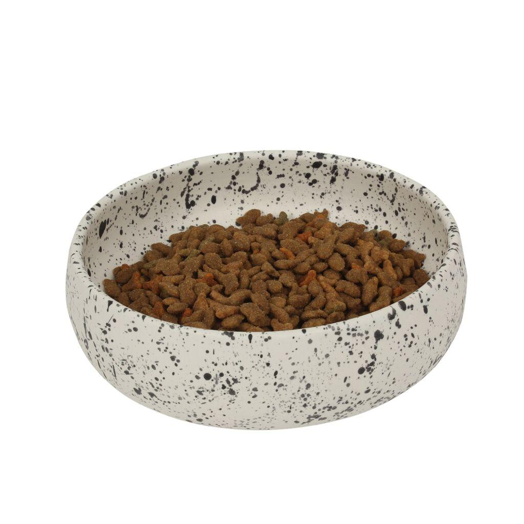 Чинија за кучиња Aberto Design BSPT020, 18x6 см, бела