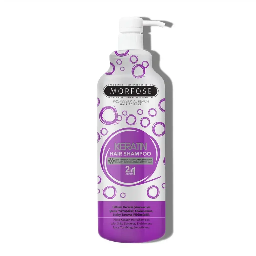 Morfose Шампон за коса Professional Keratin Creamy Hair Shampoo 1000ml