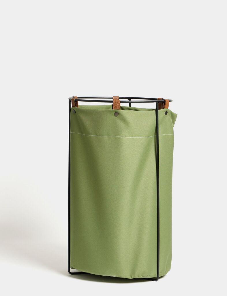 Кошница за перење Hanah Home Edda, 40x70x40 см, маслинеста боја