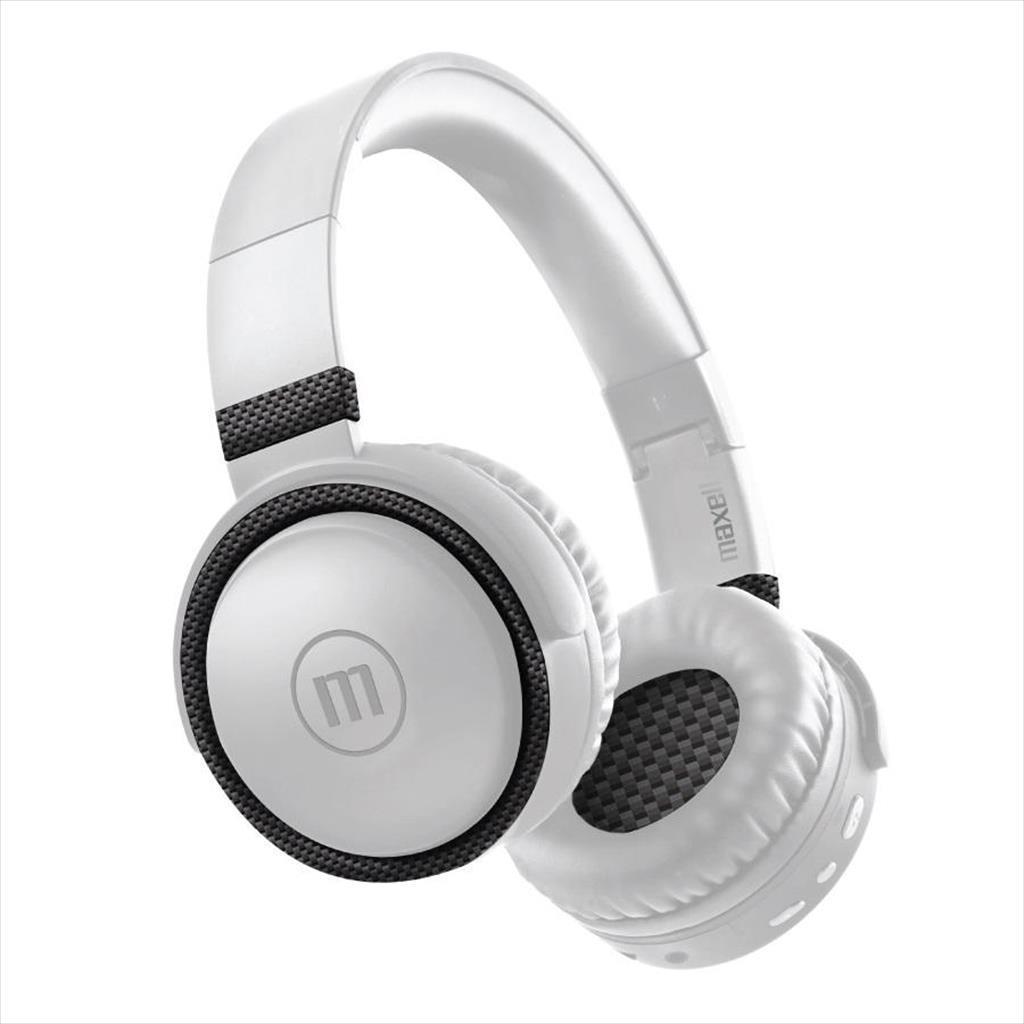 Maxell Безжични слушалки BTB52 Bluetooth w/microphone, white