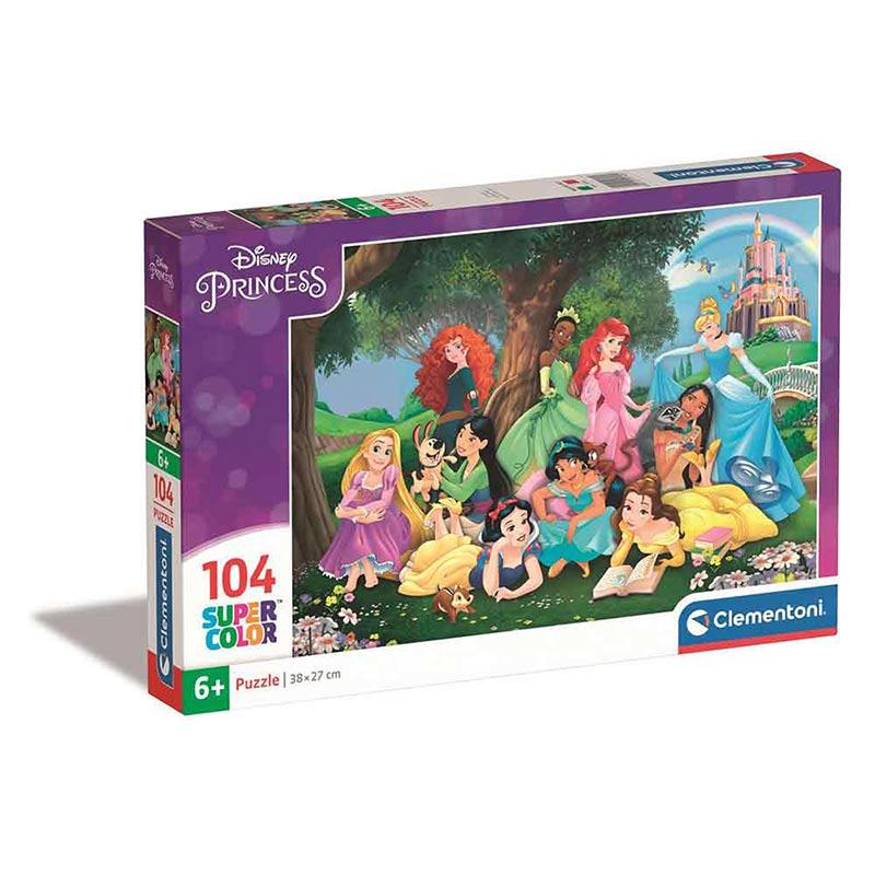 CLEMENTONI Children Puzzle "Disney Princess" Сложувалка 104 Парчиња(6г+)