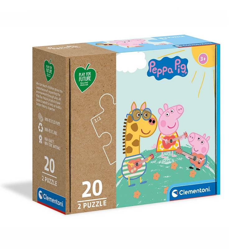 CLEMENTONI Сложувалкa Peppa Pig Со 40 Парчиња