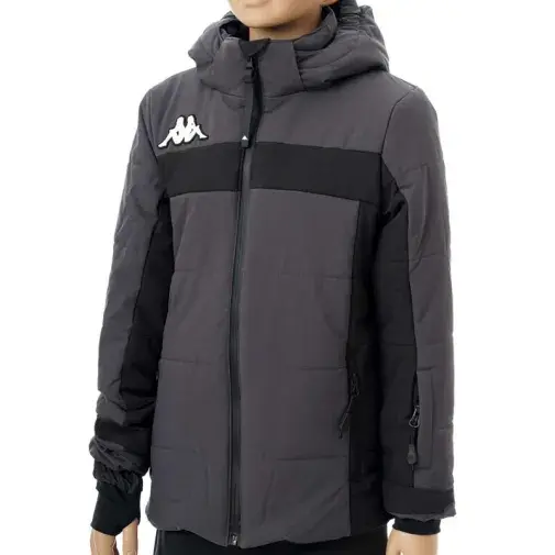 Капа скијачка јакна за момчиња DAVOS, црна