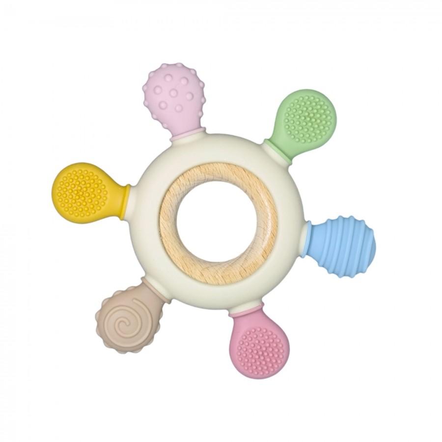 JUNGLE Глодалка силикон цвет дрво 3м+ кафена 31001805 jungle