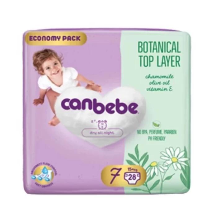 CANBEBE бр.7 пелени 15+kg, 28 пелени