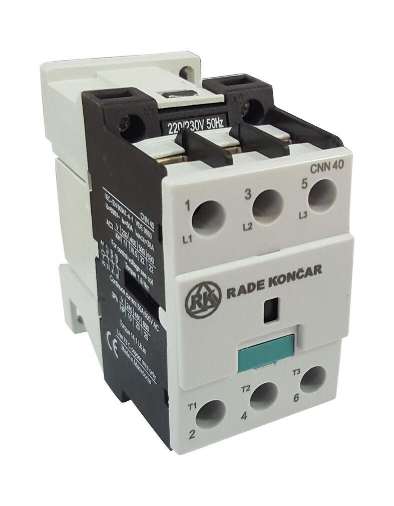 Раде Кончар Контактор 220V 40A AC3 ЦНН 40