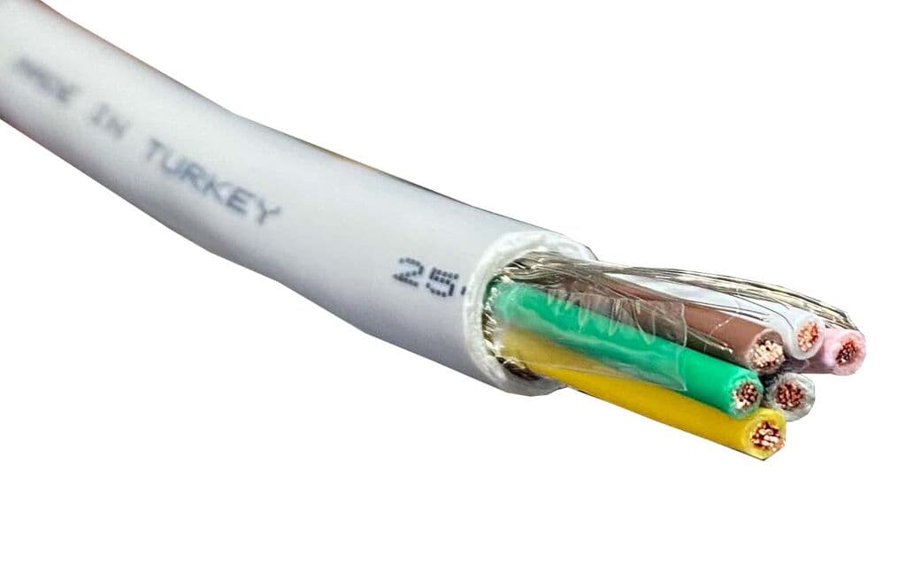 Mekas Cable Комбиниран сигнален кабел LIYCY 6x1.5mm² оклопен