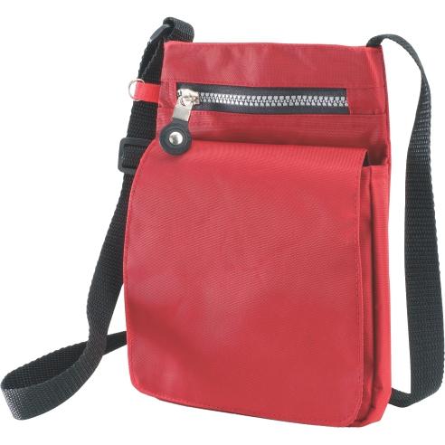 MIDOCEAN BRANDS Торбичка, MO7211-05, 15.5*20.5 цм, За Пасош, Црвена
