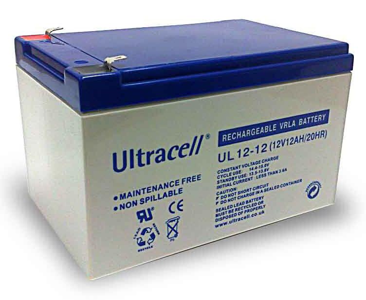 Ultracell Акумулатор 12V 12Ah  UL12-12