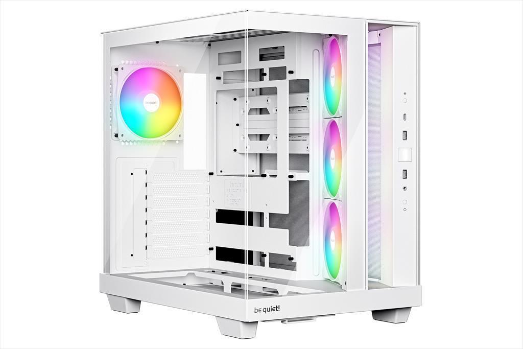 Be Quiet! Куќиште Light Base 500 LX ATX Mid-Tower Калено Стакло ARGB Бело BGW86