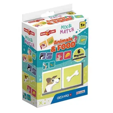 Geomag Магични коцки Животни и храна 117, 1 г+