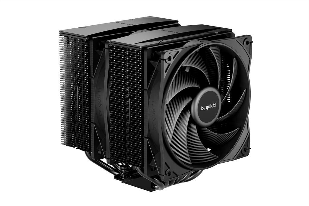 Be Quiet! Кулер За Процесор Pure Rock Pro 3 Црн, 6 Heatpipes 6Mm, 2X Pure Wings 3 120Mm Pwm Fans, Tdp 250W, Bk042