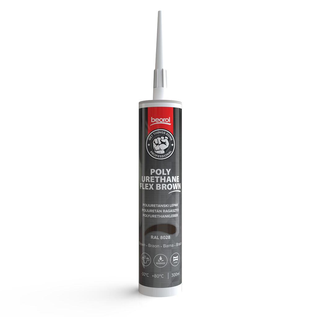 BEOROL Полиуретански лепак 300 ml сив