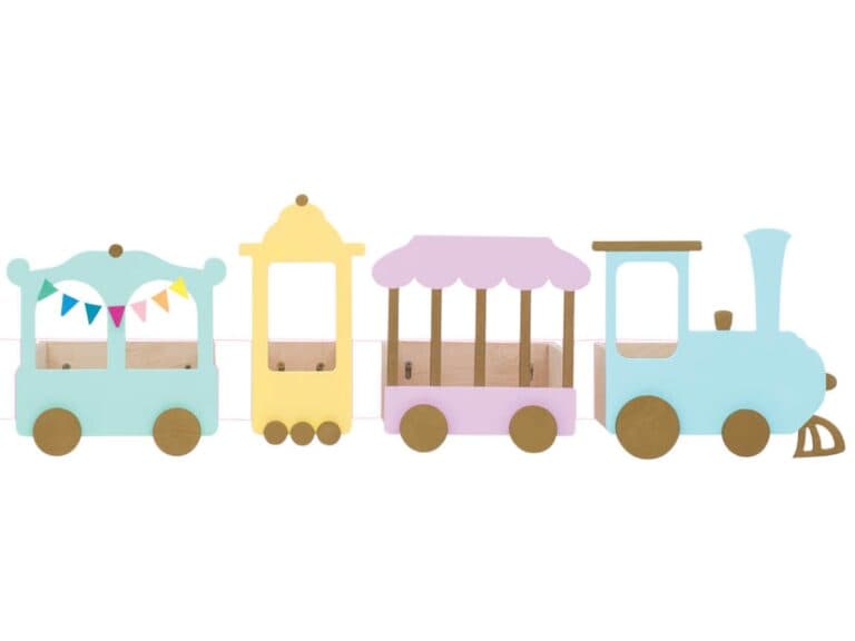 Up! Warsaw Сет полици „Express to Fantasy“ вовче - пастелни бои