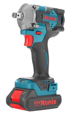 Ronix Акумулаторски ударен одвртувач brushless 1/2"  8654