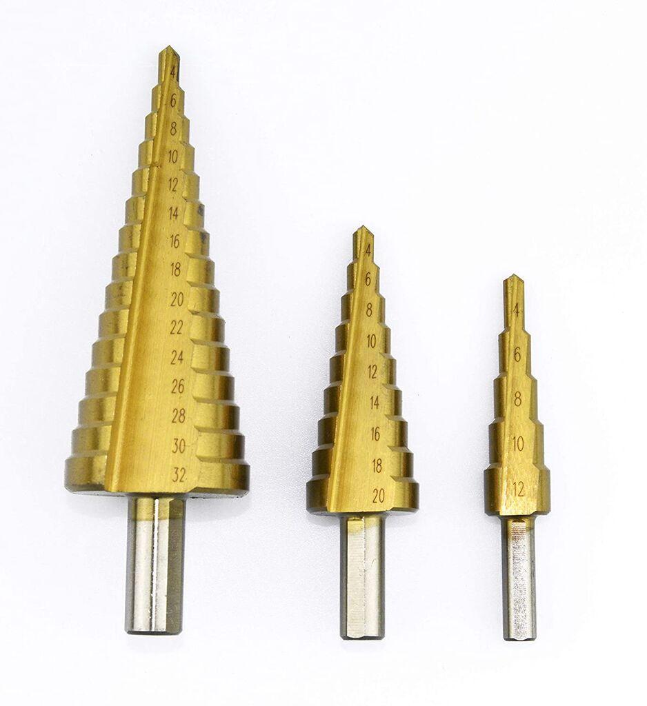 Alfa Electric Бургии спирални сет 3 парчиња 8668