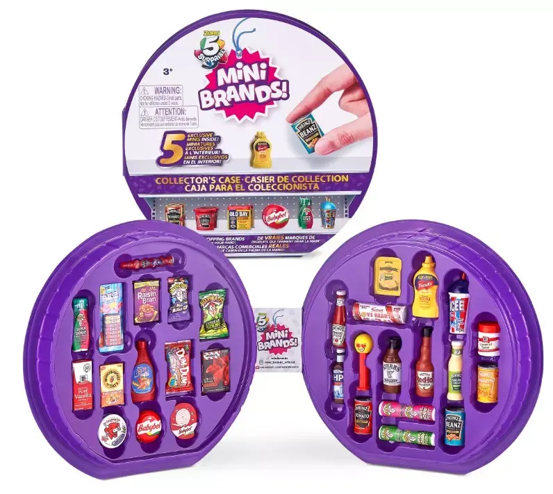 ZURU 5 Изненадување MINI BRANDS WALIZECZKA 50095