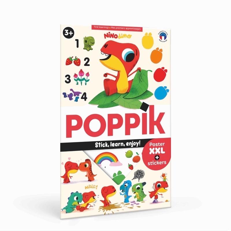 POPPIK Едукативни постери со стикери – Прво учење