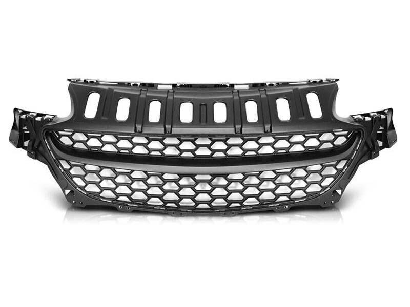 AUTOLUX Црна мат решетка тип OPC за OPEL Corsa E 2014-2019