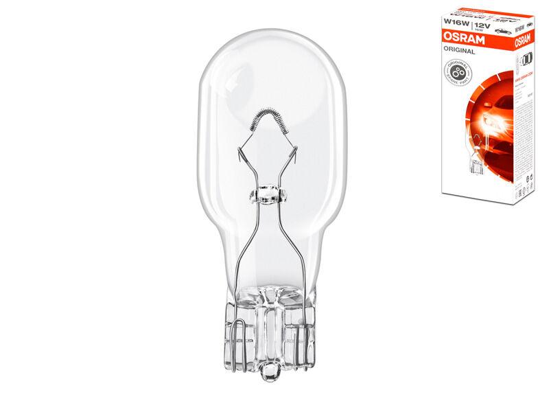 OSRAM Халогенска сијалица Osram W16W Original 12V, 16W, W2.1x9.5d, 1 бр.