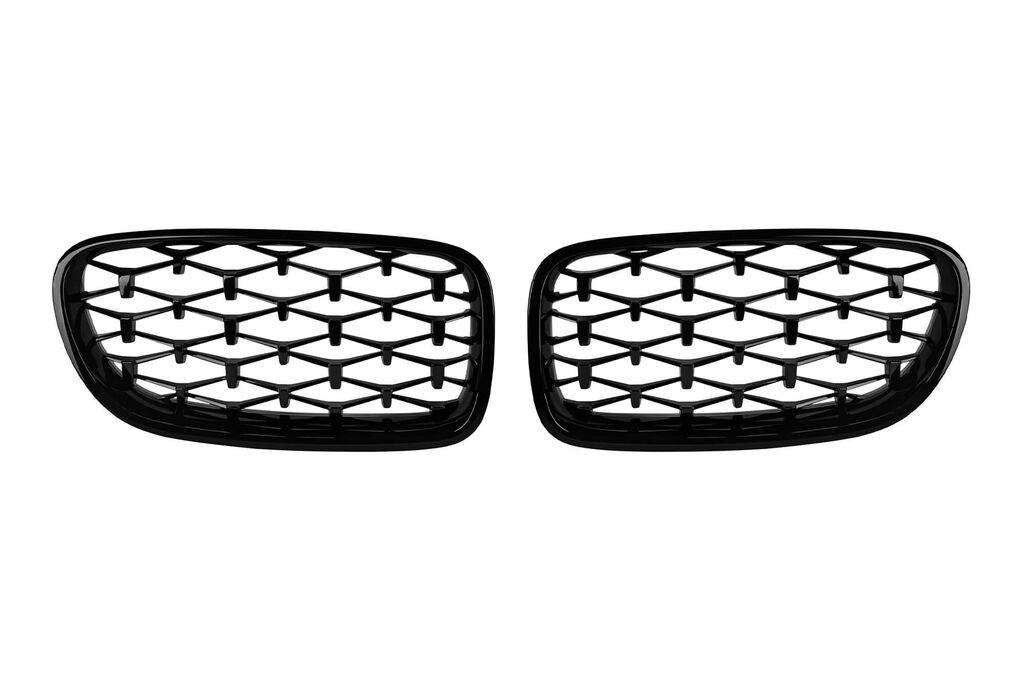 AUTOLUX Бубрези тип диамант црн лак за BMW серија 5 F10 седан, F11 караван 2010-2017