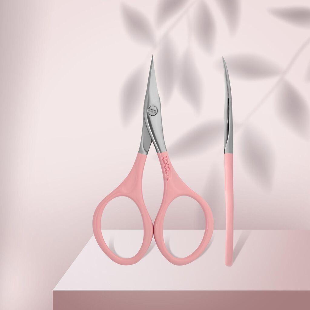 Staleks BEAUTY AND CARE 11/3 (21мм) Мултифункционални ножички, розеви