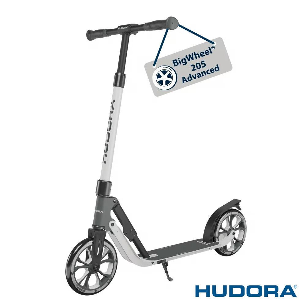 Hudora Тротинет BigWheel® 205 Advanced (Сив)