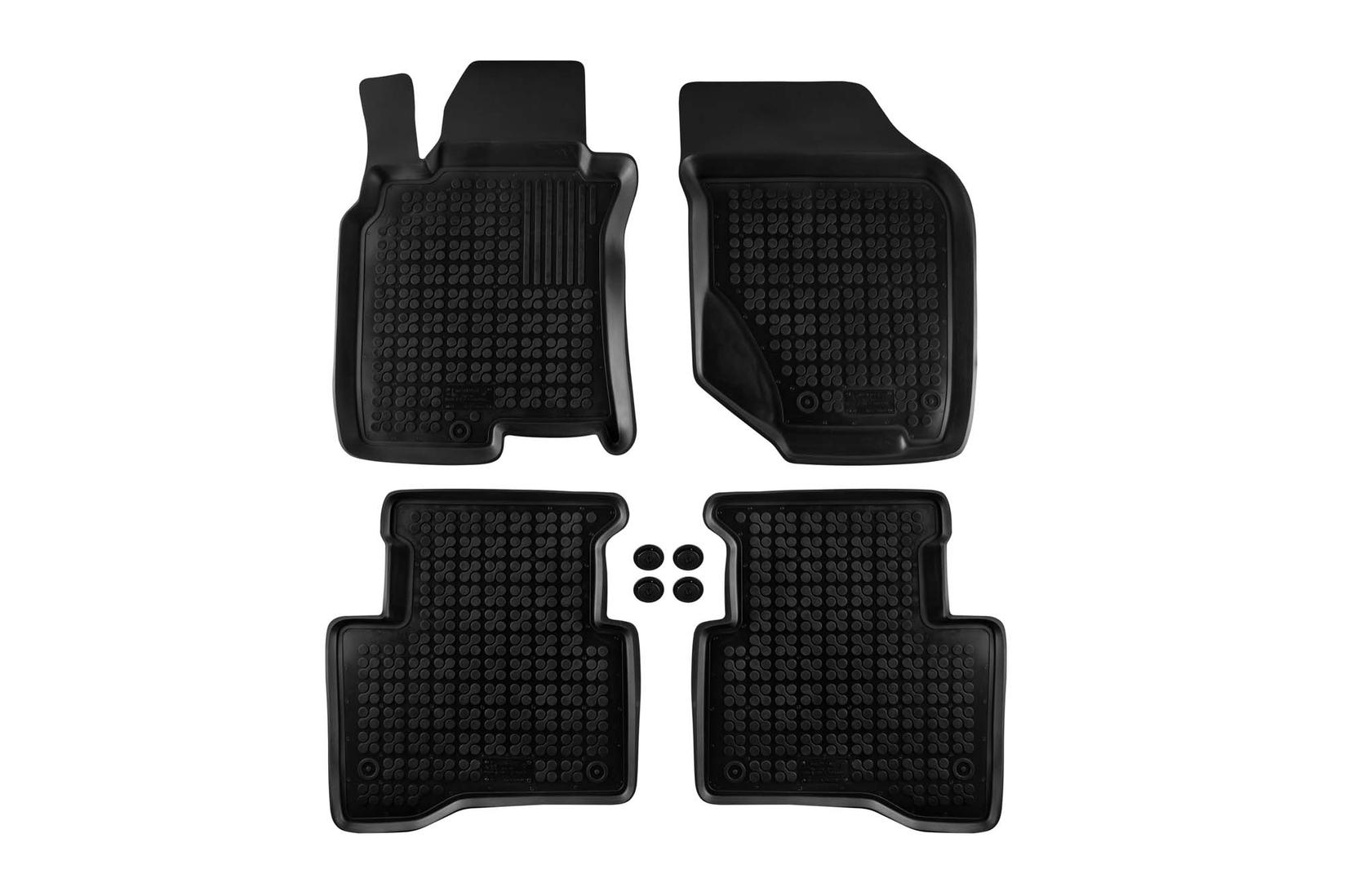 REZAW-PLAST Гумени патосници за Nissan X-Trail T30 2001-2007 4 дела црни