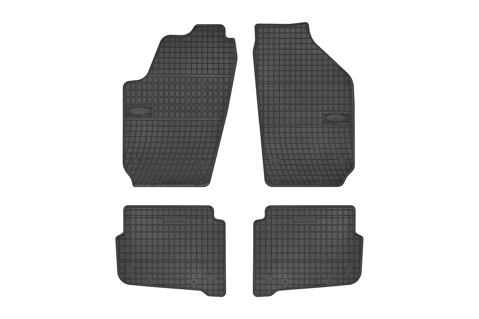 FROGUM Гумени патосници за VW Polo 2002-2008 Fox по 2003г Seat Cordoba Ibiza 2002-2008 Skoda Fabia 1998-2008 4 дела