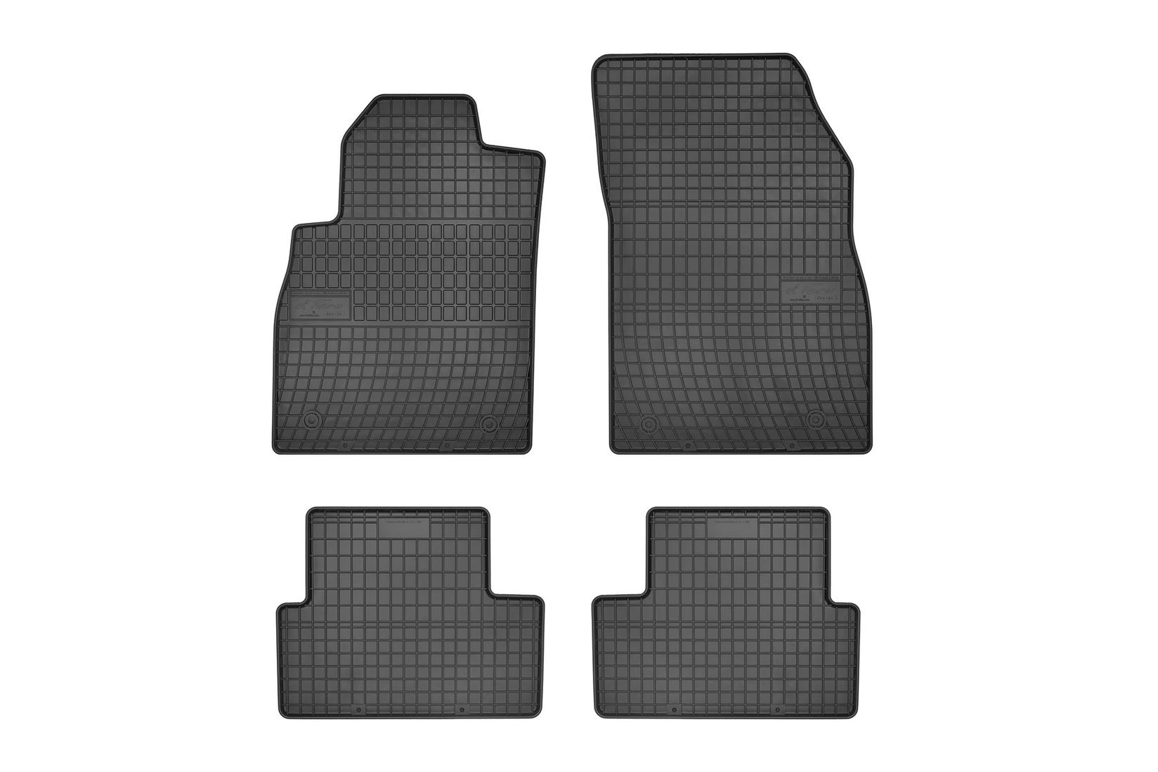 FROGUM Гумени патосници за Opel Astra J 2009-2015 Cascada 2013-2019 Chevrolet Orlando 2010-2014 Cruze 2009-2016 4 дела