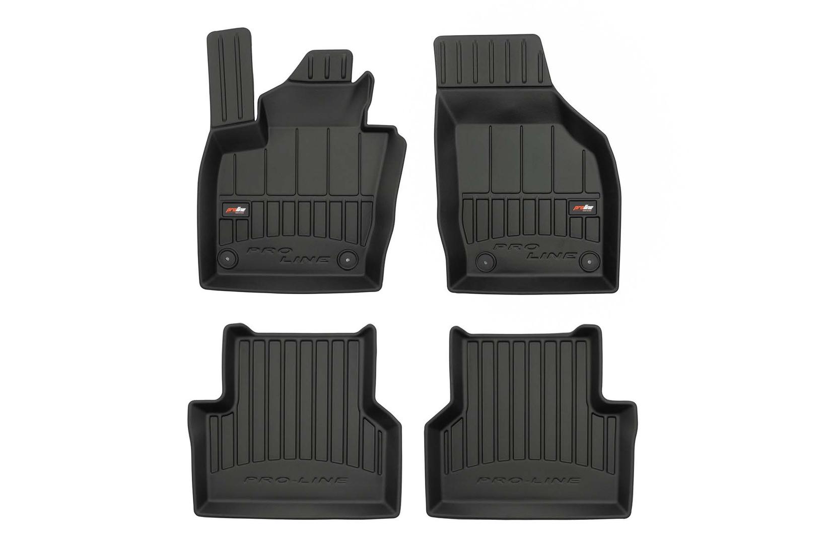 FROGUM 3D Гумени патосници за Audi Q3 2011-2018 4 дела црни