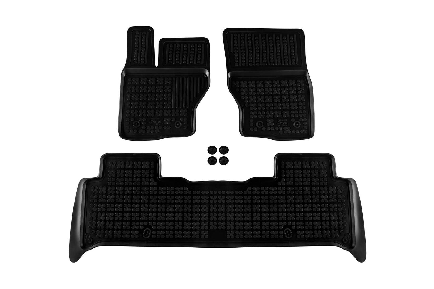 REZAW-PLAST Гумени патосници за Land Rover Discovery по 2017г Range Rover Sport по 2013г 3 дела