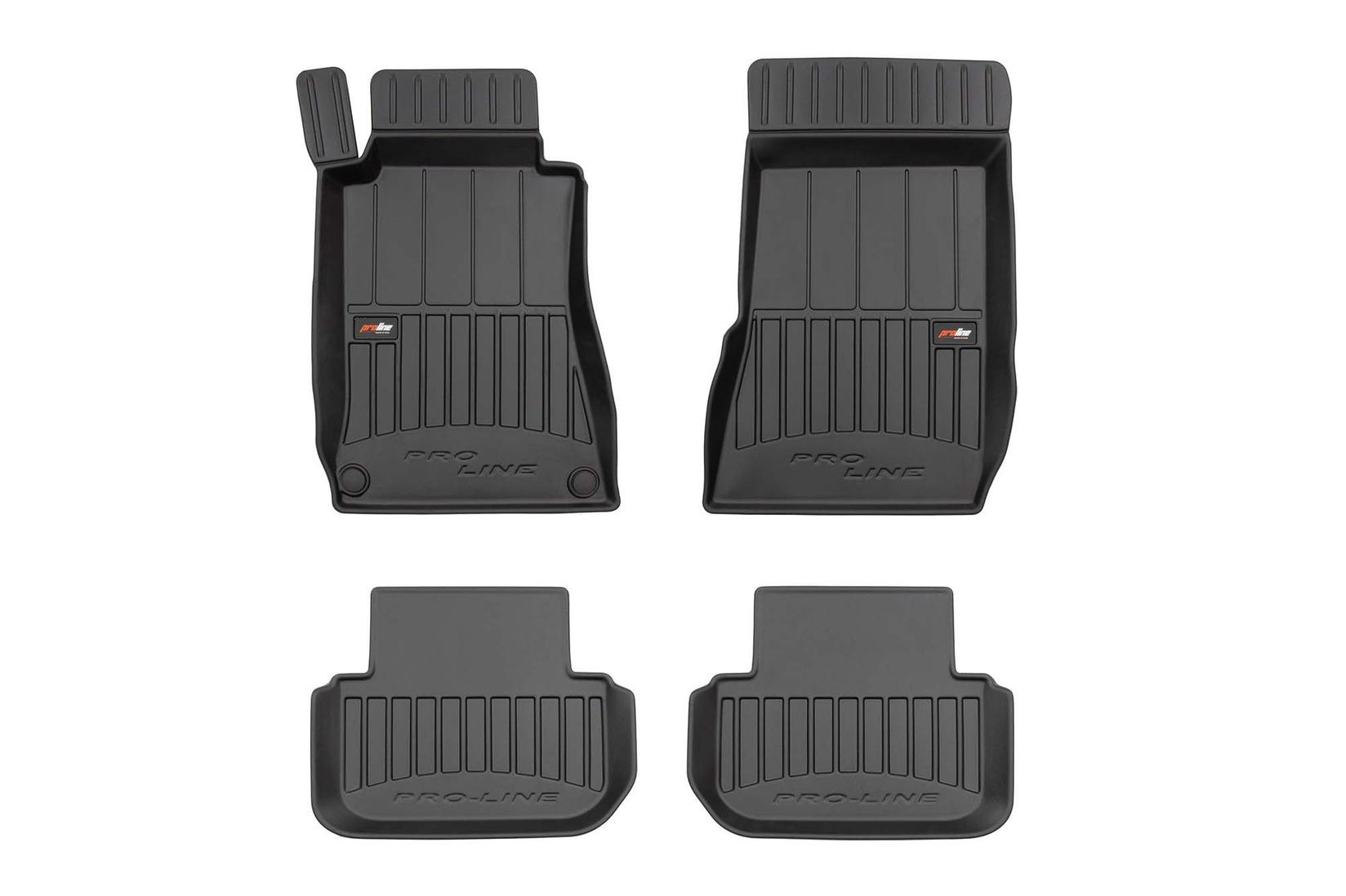 FROGUM 3D Гумени патосници за Mercedes CLK C209 2002-2009 4 дела црни