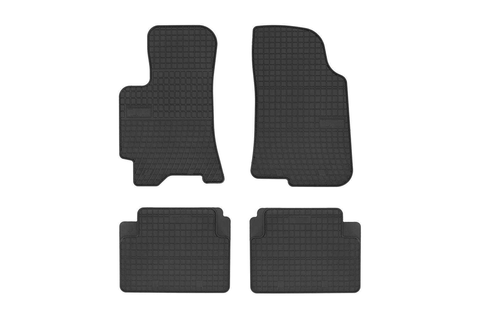 FROGUM Гумени патосници за Daewoo Lanos T100 T150 1997-2002 4 дела црни