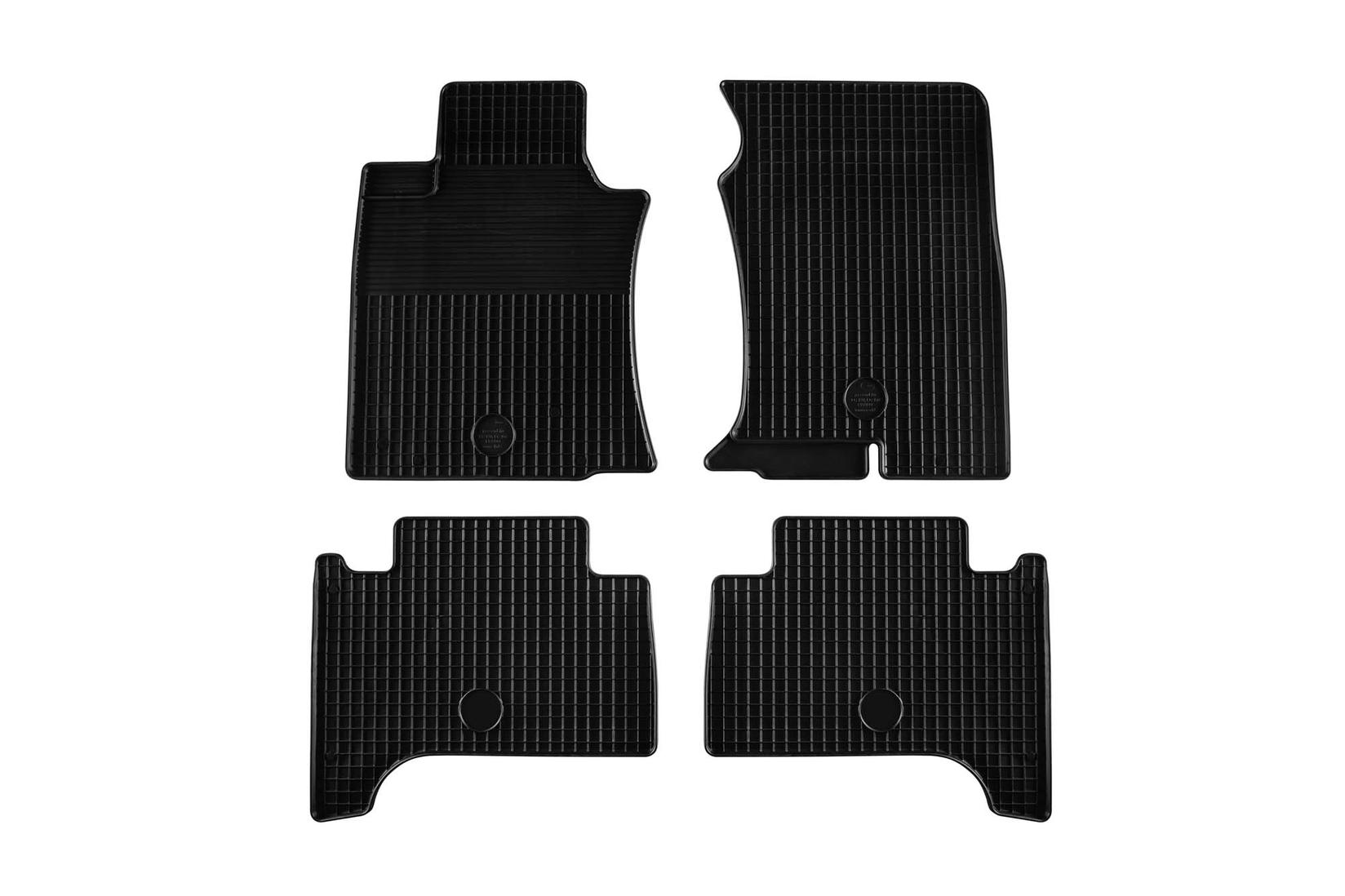 GUMARNY ZUBRI Гумени патосници за Toyota Land Cruiser J120 2002-2009 Land Cruiser J150 по 2009г 4 дела