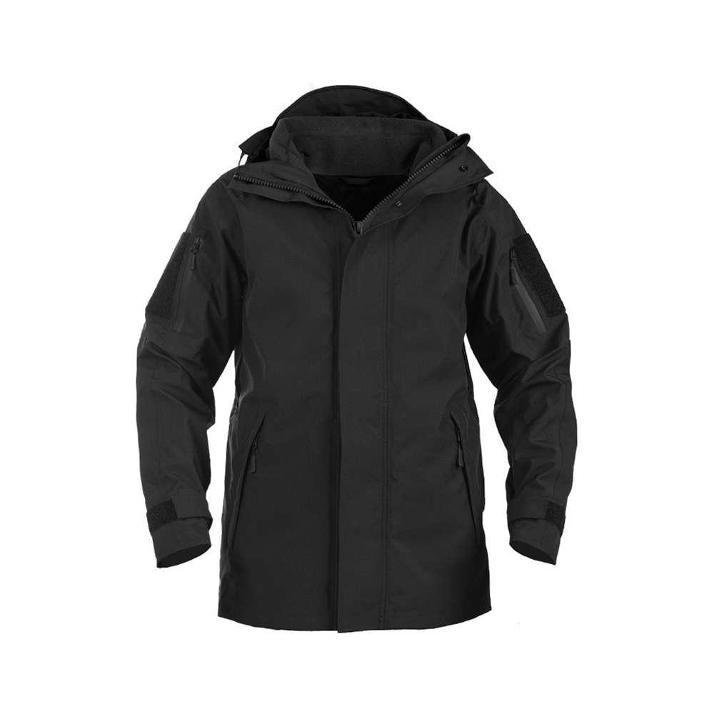 MIL TEC  Јакна wet weather со крзно liner gen.II црна