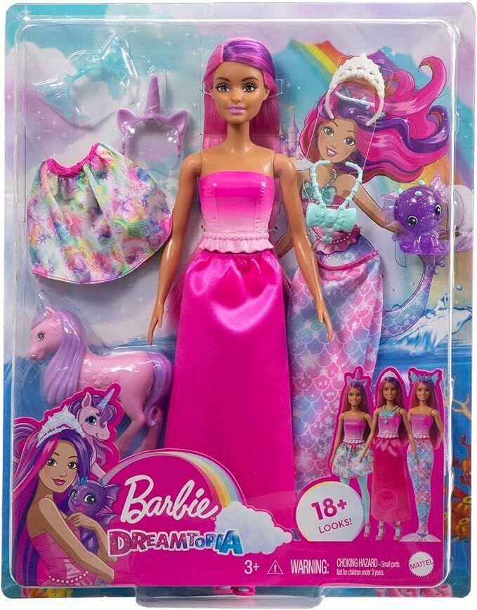 Barbie Кукла Dreamtopia со Облека и Додатоци