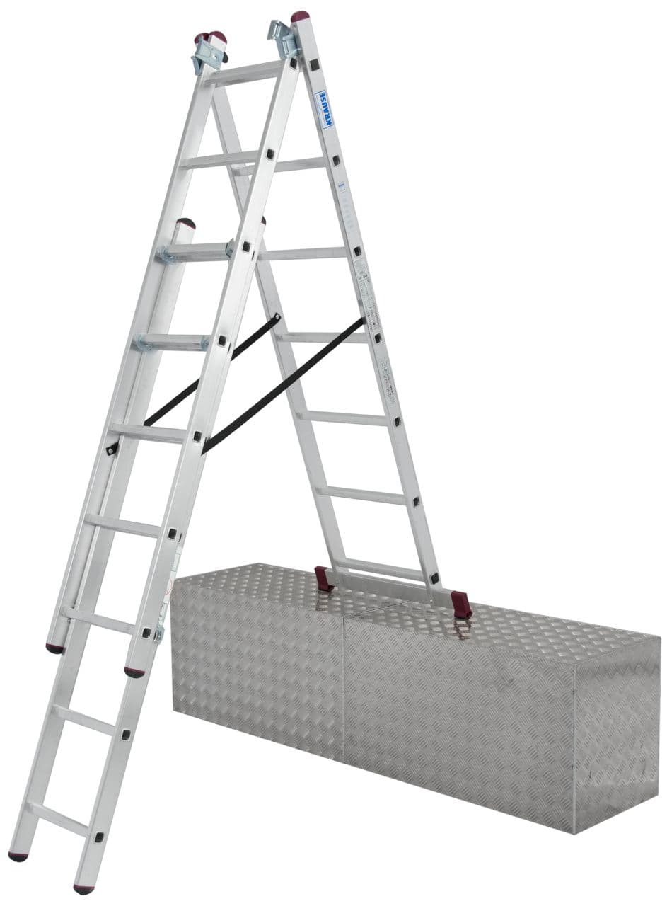 KRAUSE Скала алуминиумска троделна 3*7 цорда 033376