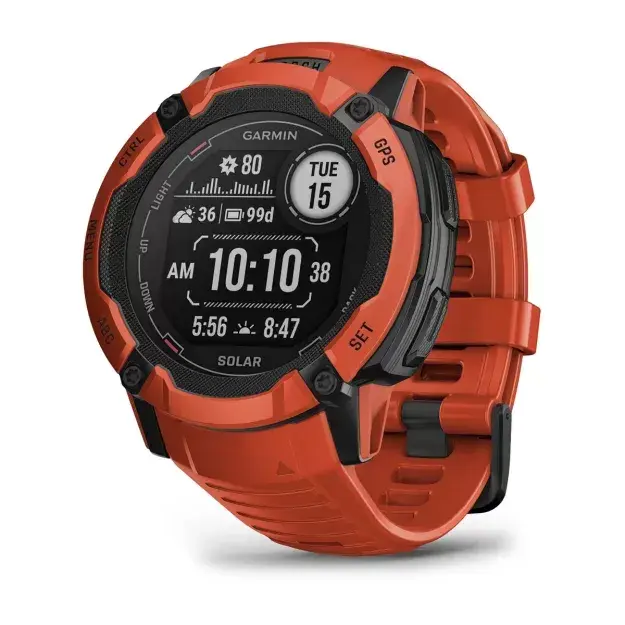 GARMIN Смарт Часовник Instinct 2X Solar Flame Red
