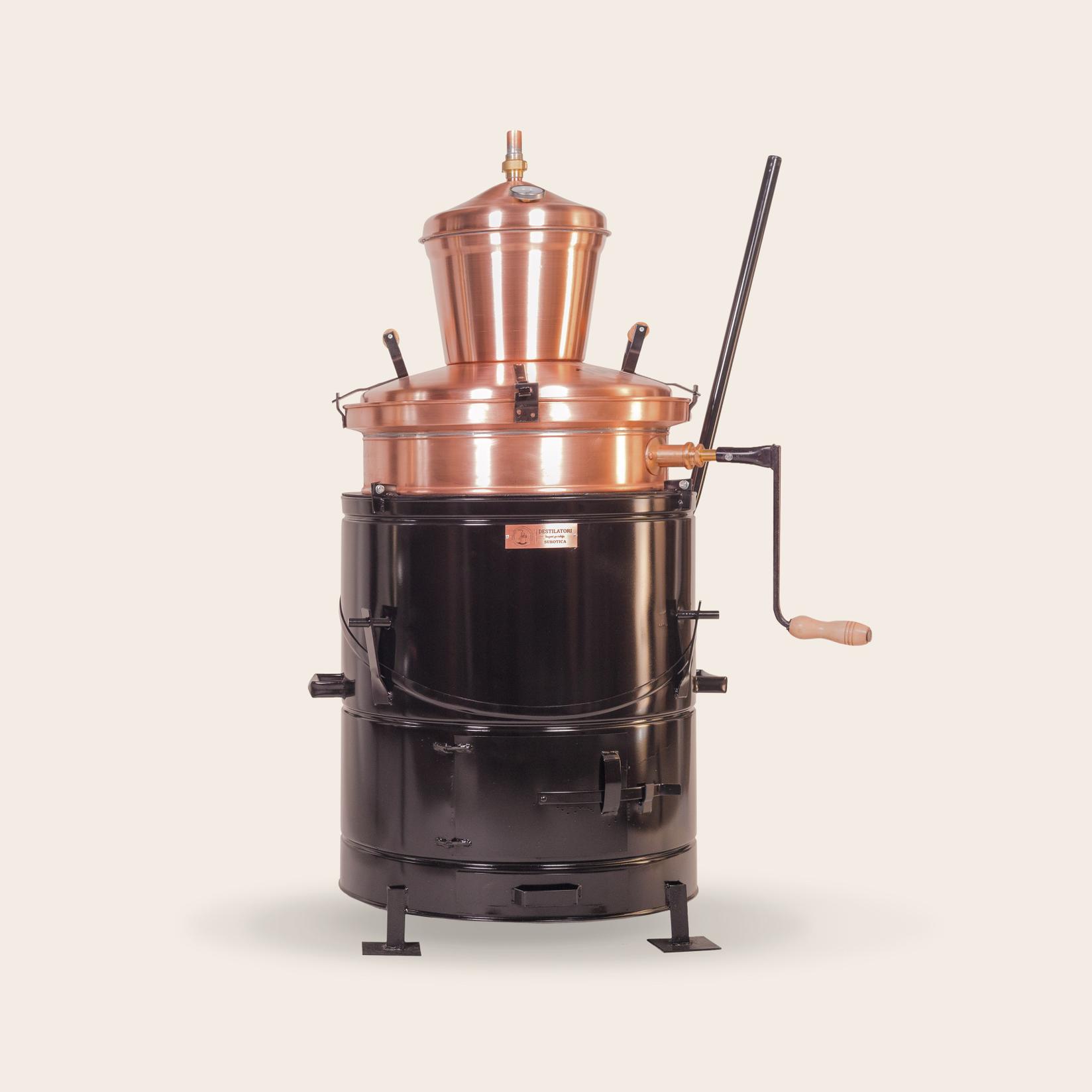 DESTILATORI DOO SUBOTICA Казан за ракија 80 литри /тип превртувач(кипер)-со мешалка/