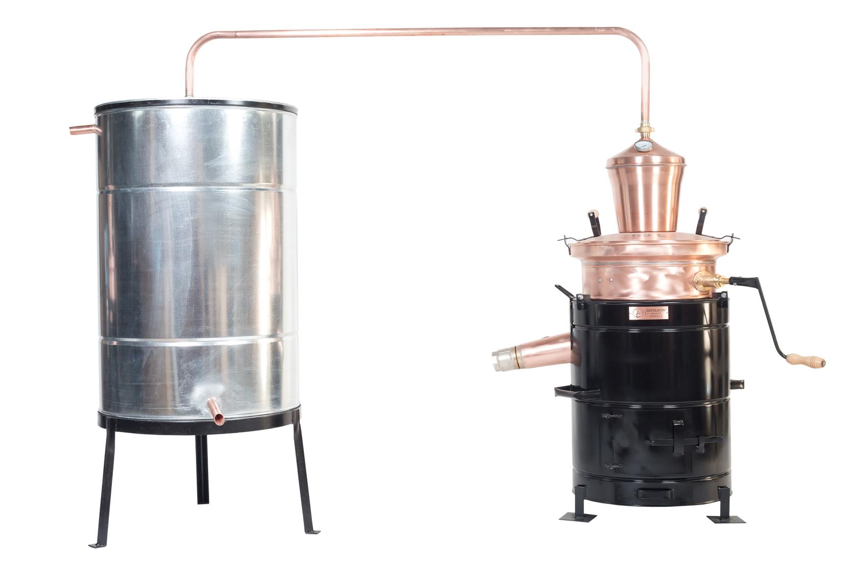 DESTILATORI DOO SUBOTICA Казан за ракија 80 литри /тип практик-со мешалка/