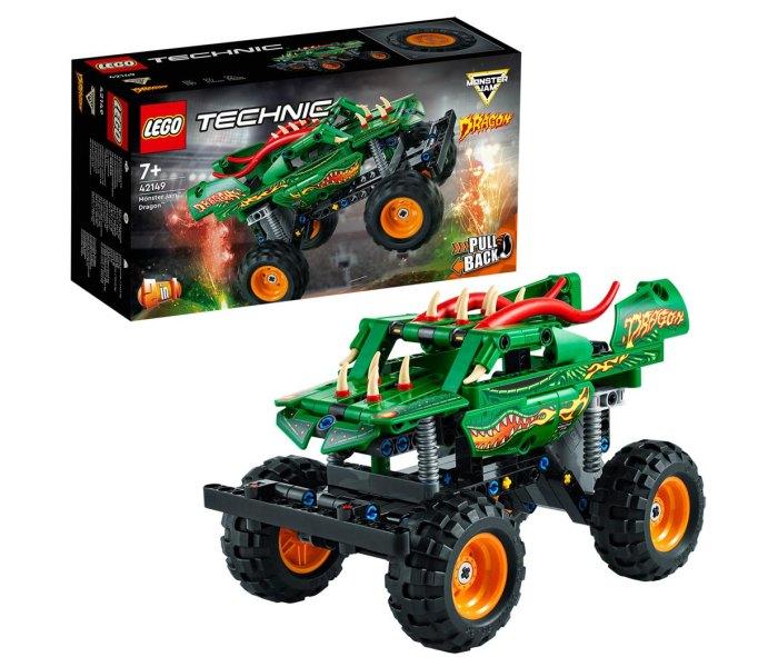 Lego Коцки Monster Jam Dragon 42149